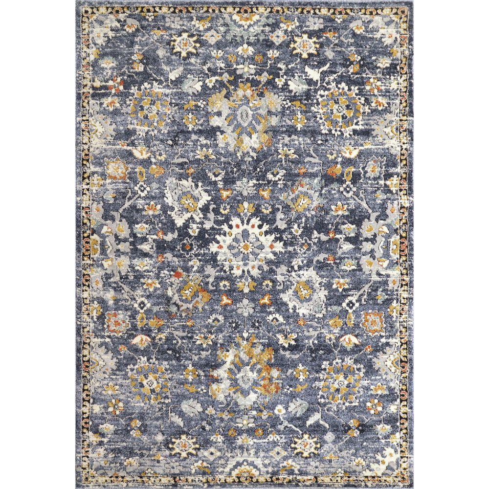 Dynamic Rugs 4092-599 Mabel 5.2 Ft. X 7 Ft. Rectangle Rug in Navy/Multi